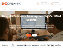 Tablet Screenshot of dreamix.eu